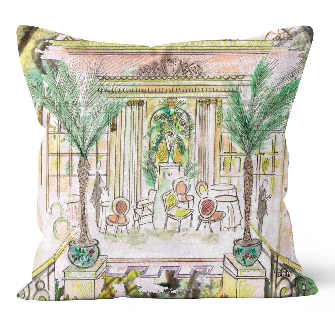 Afternoon Tea At The Ritz Cushion