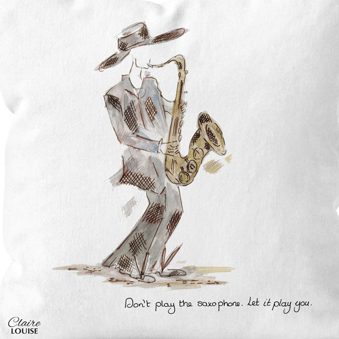 Saxophonist Cushion