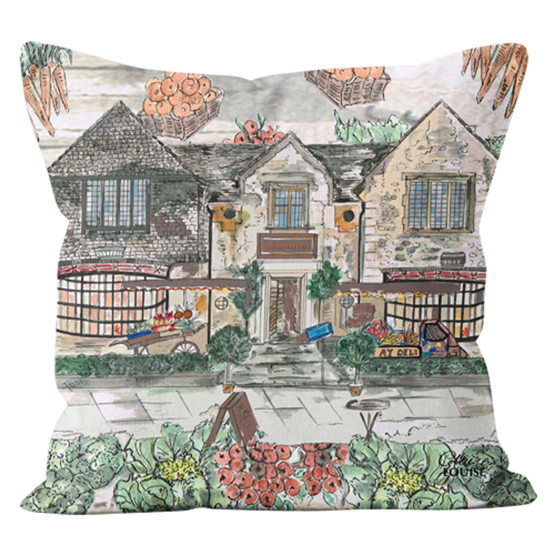 Broadway Deli Cushion
