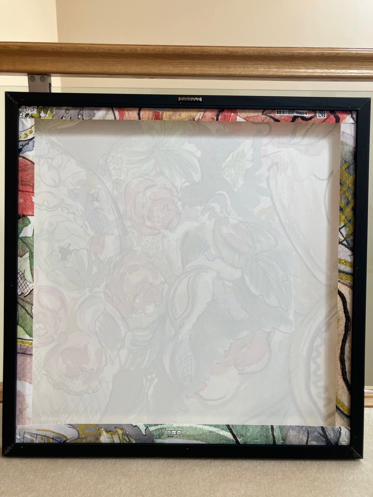 Heirloom Lilac Bloom Framed Canvas Print