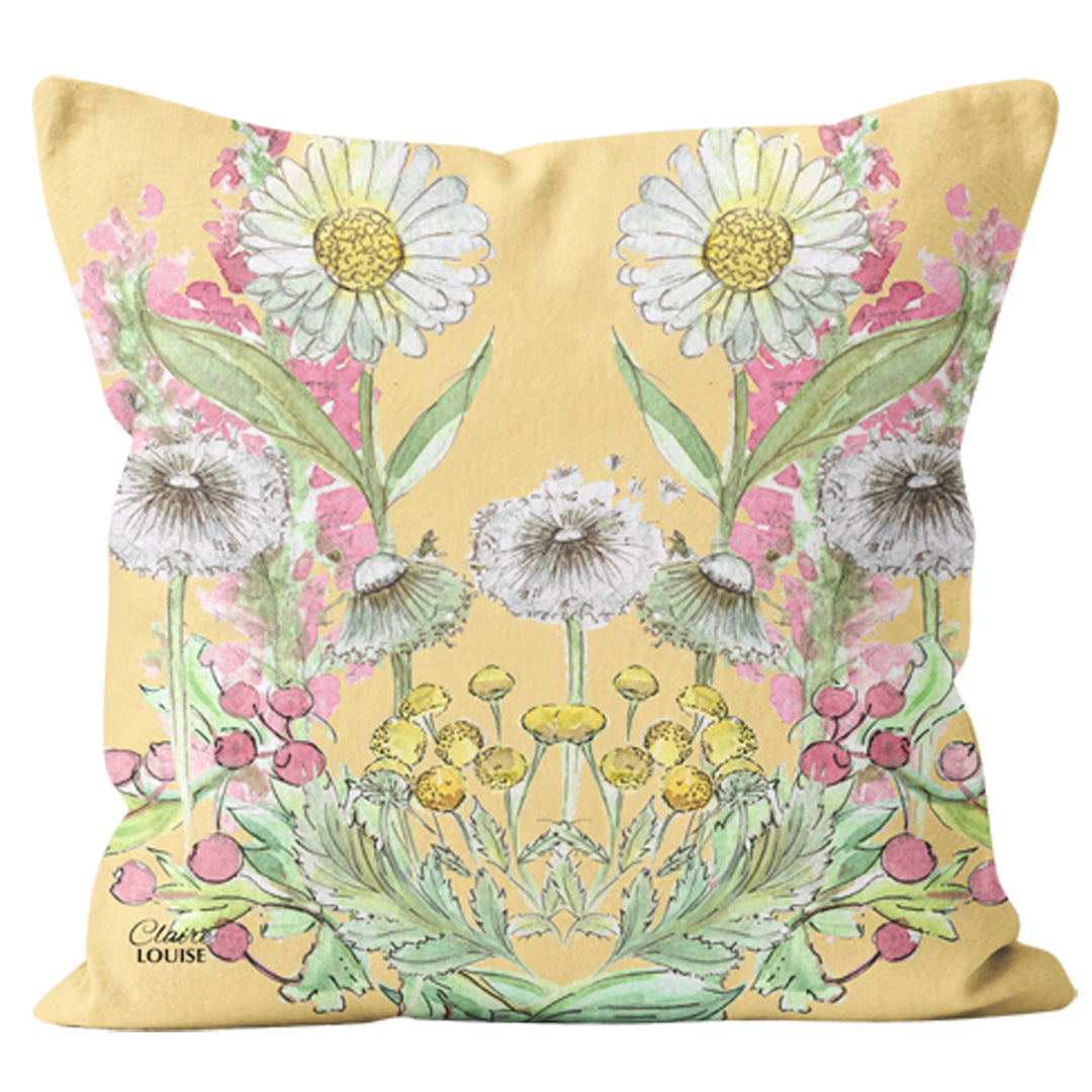 Buttercream Bloom Cushion