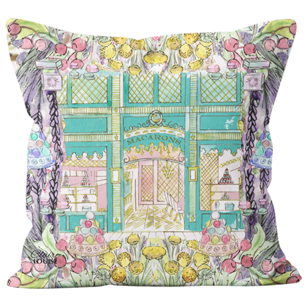 Laduree In Bloom Outdoor Cushion.