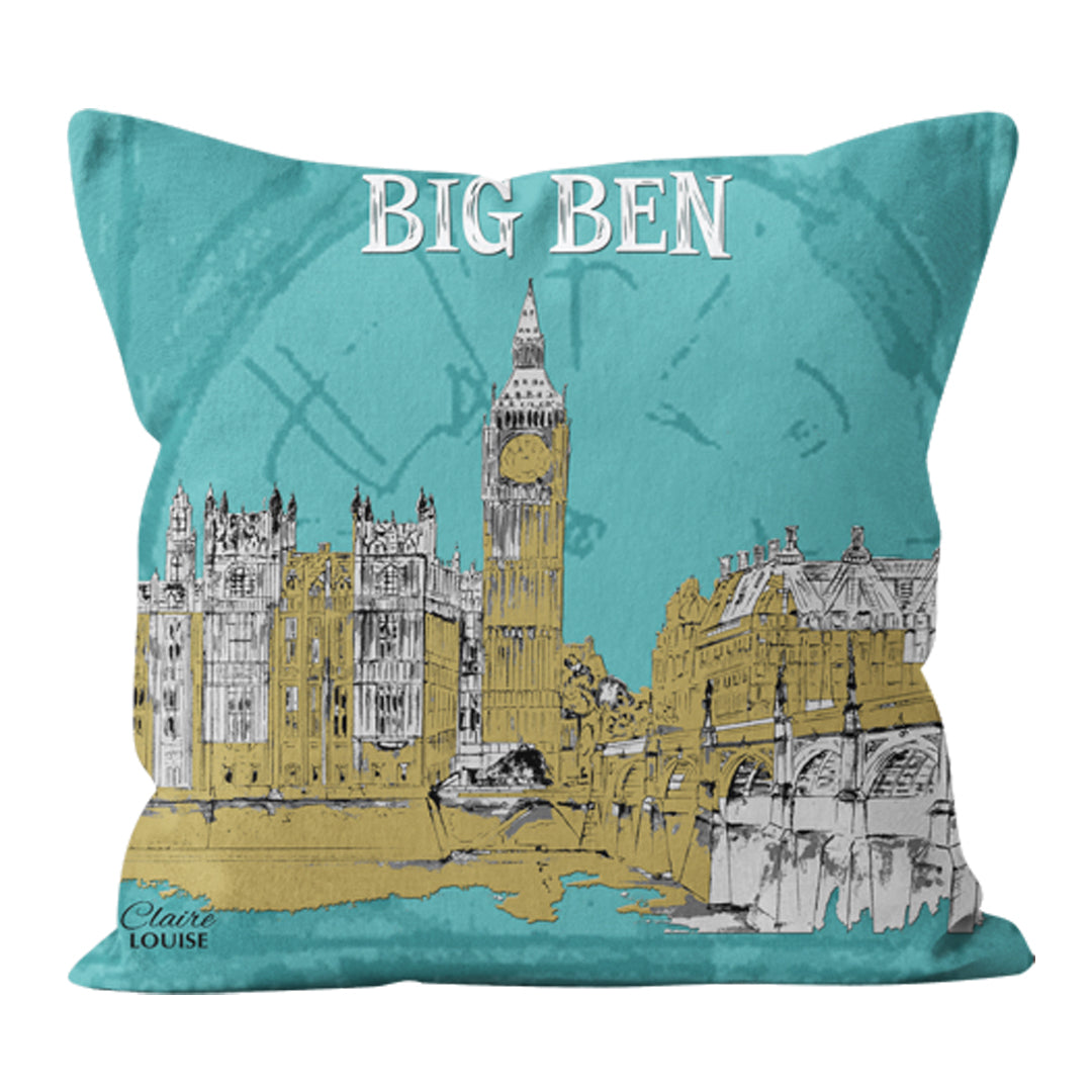 Big Ben Cushion - Urban Icons