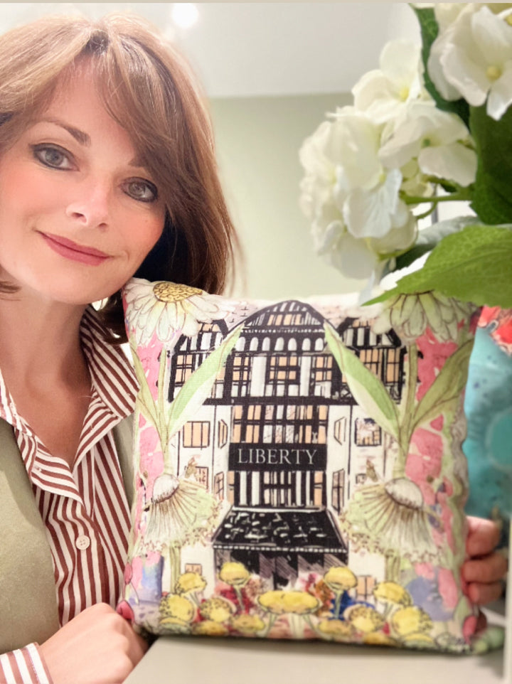 Liberty in Full Bloom Cushion