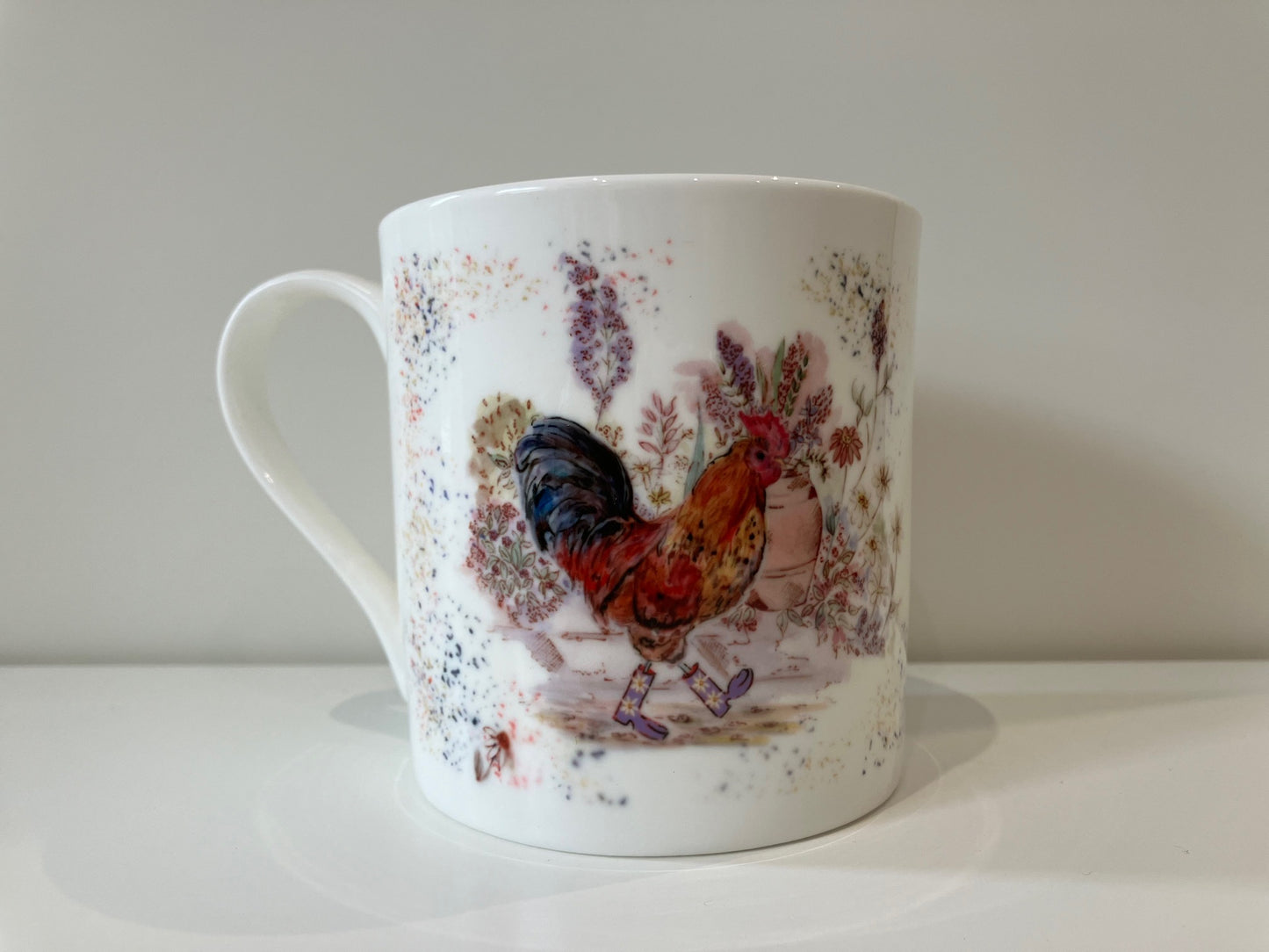 Cockerel Fine Bone China Mug