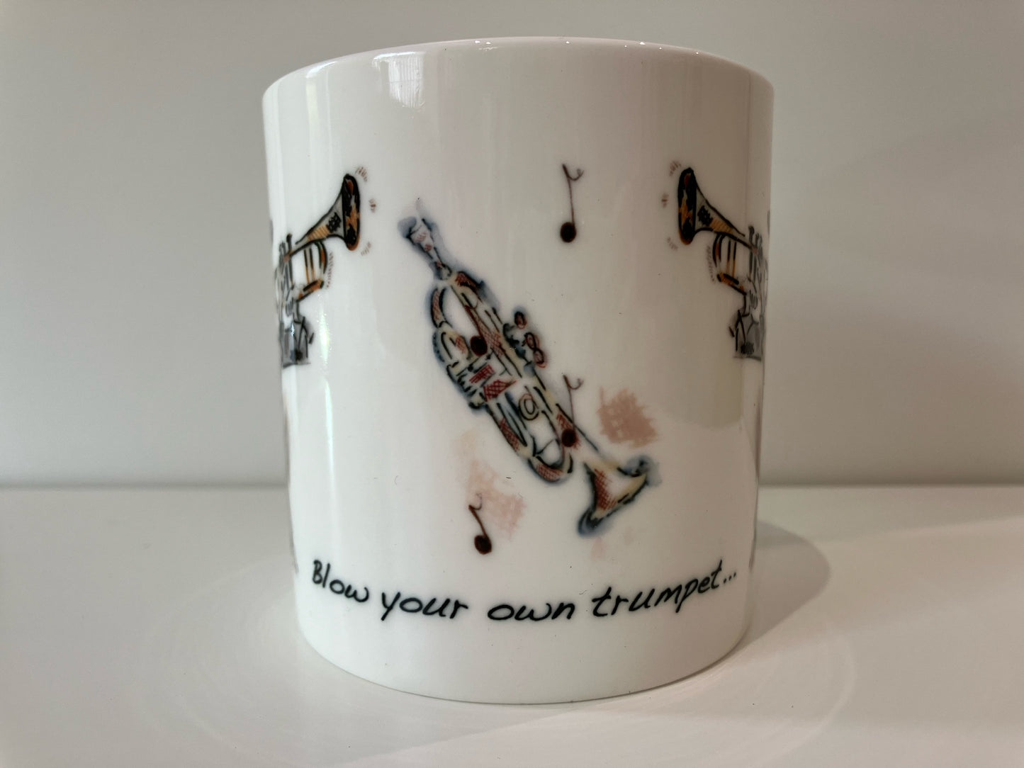 Trumpet Fine Bone China Mug