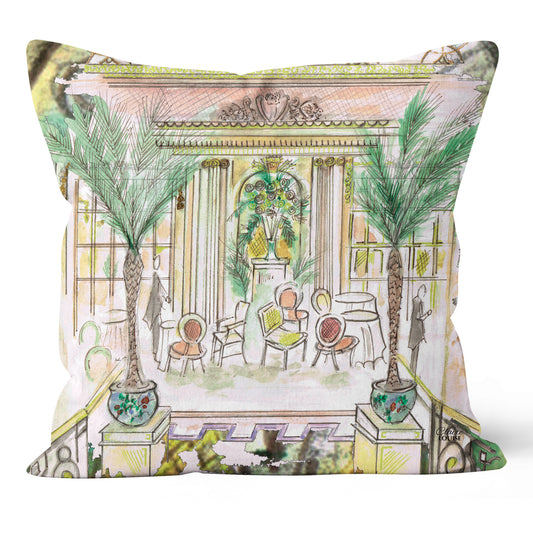 Afternoon Tea At The Ritz Cushion