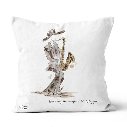 Saxophonist Cushion