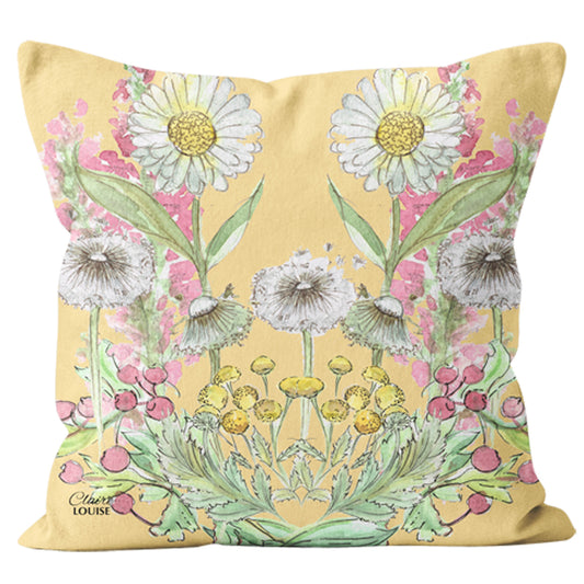 Buttercream Bloom Cushion