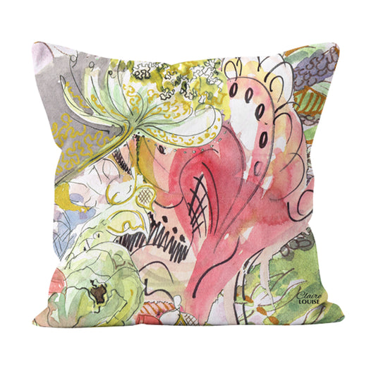 Luminous Pink Outdoor Cushion.