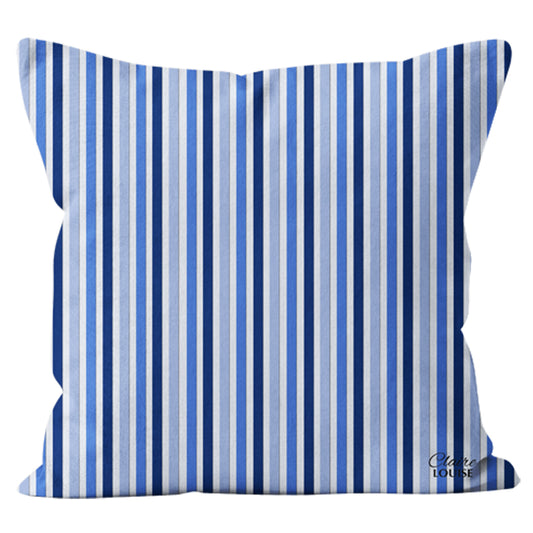 Blue Stripe Outdoor Cushion