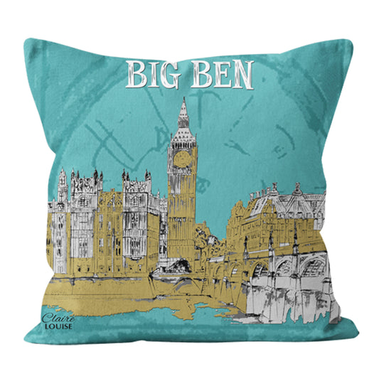 Big Ben Cushion - Urban Icons
