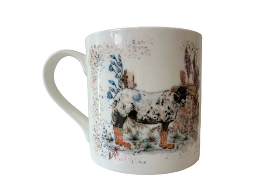 Sheep Fine Bone China Mug