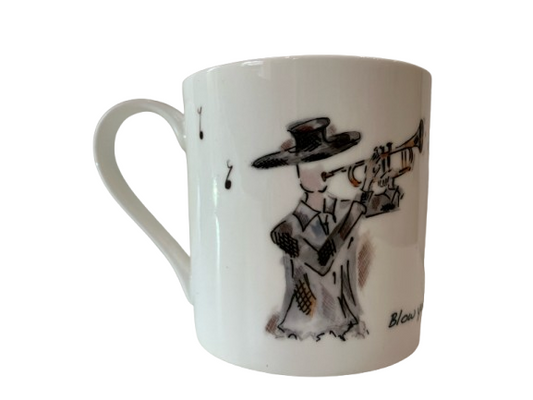 Trumpet Fine Bone China Mug