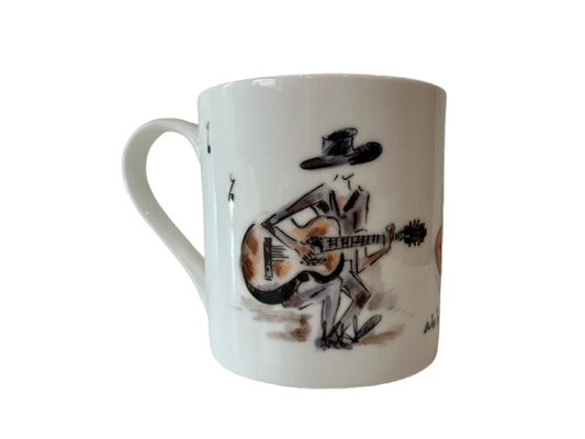 Guitarist Fine Bone China Mug