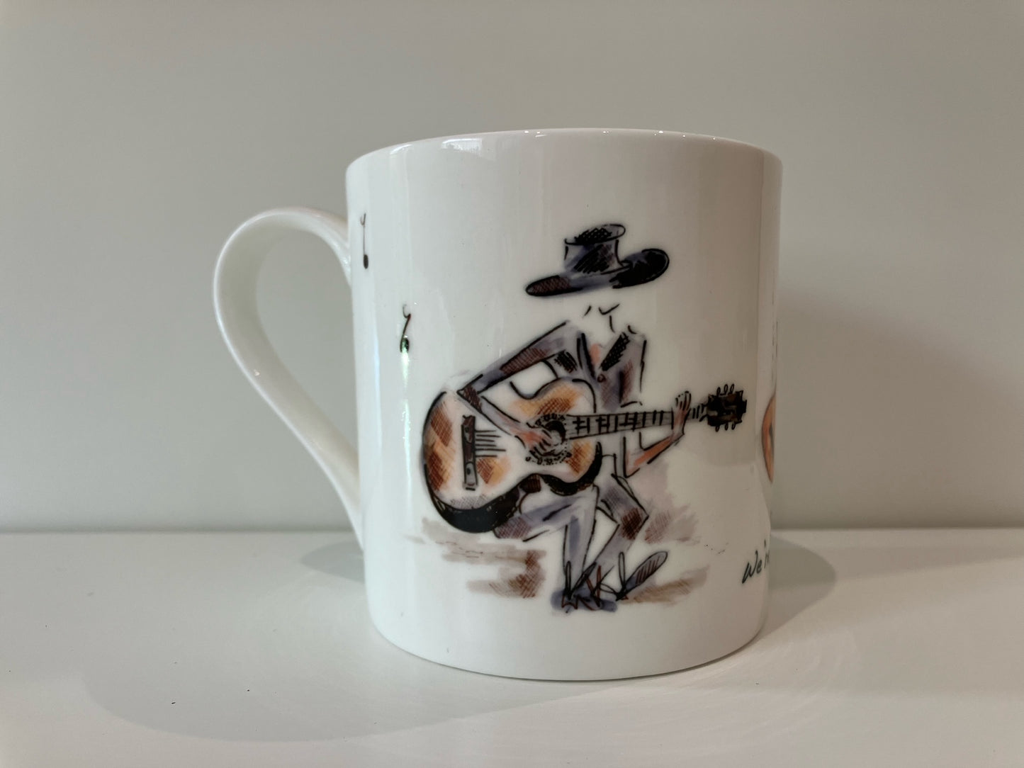 Guitarist Fine Bone China Mug