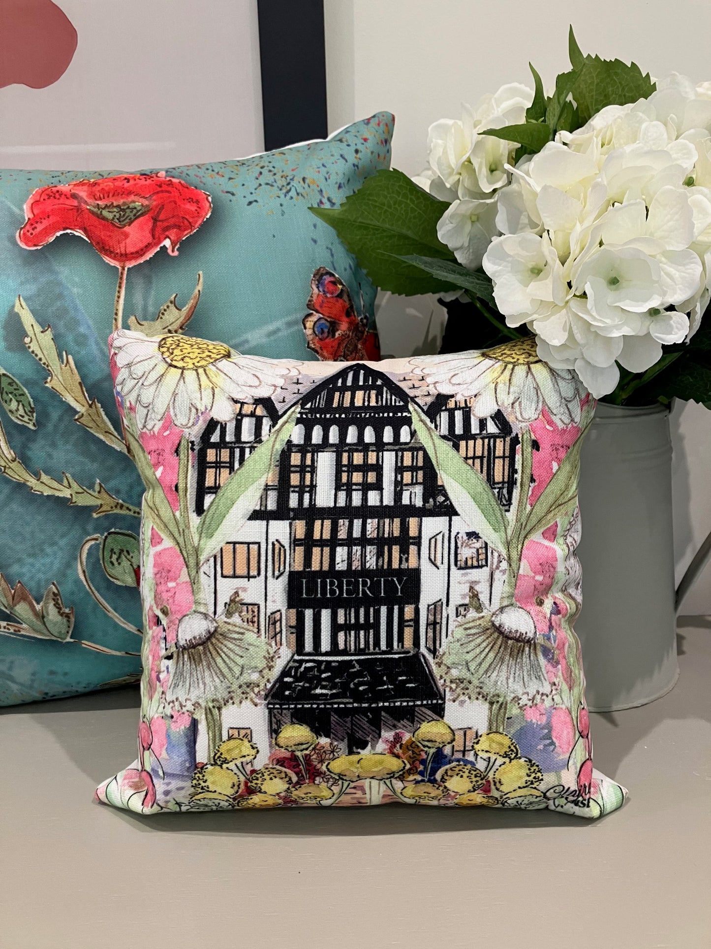 Liberty in Full Bloom Cushion