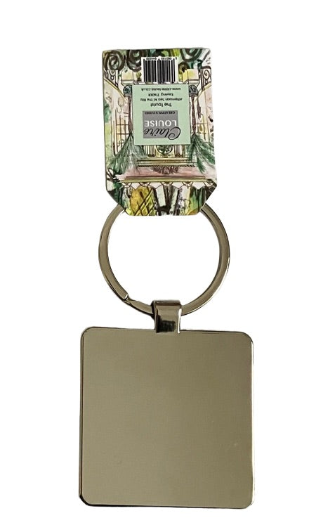 Afternoon Tea At The Ritz Metal Keyring
